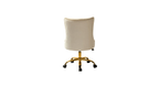 CreativeDecore Velvet Swen task chair /study chair /office chair   for  study  Room, office  , swivel Armchair  with Gold base