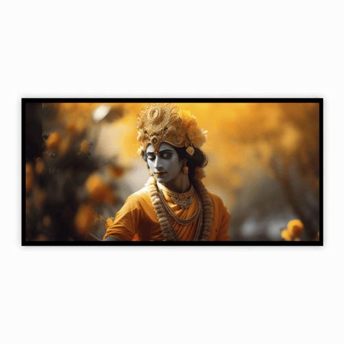 "Divine Krishna Ji Idol - Handcrafted Spiritual Home Decor"
