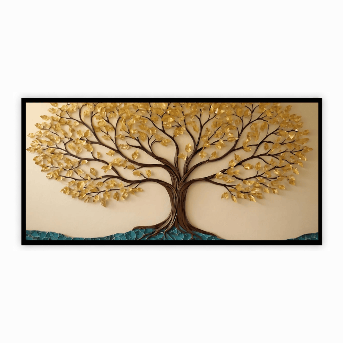 Vintage Tree in Water: Wall Paintings by Creative Decor