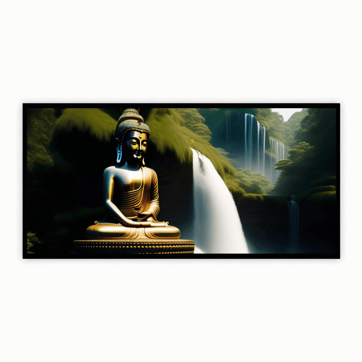 Lord Buddha: Wall Paintings by Creative Decor
