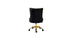 CreativeDecore Velvet Swen task chair /study chair /office chair   for  study  Room, office  , swivel Armchair  with Gold base