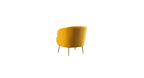 CreativeDecore Velvet Cititum Accent Chair/Lounge Chair for  Living Room, Bedroom, Armchair Sofa Chair with natural finish golden legs