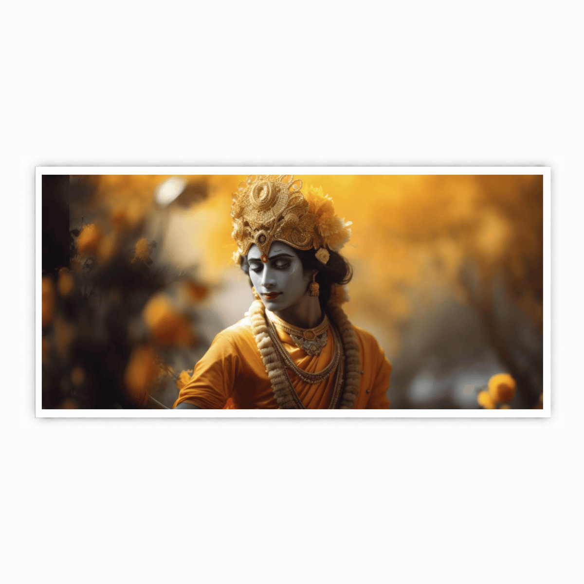 "Divine Krishna Ji Idol - Handcrafted Spiritual Home Decor"