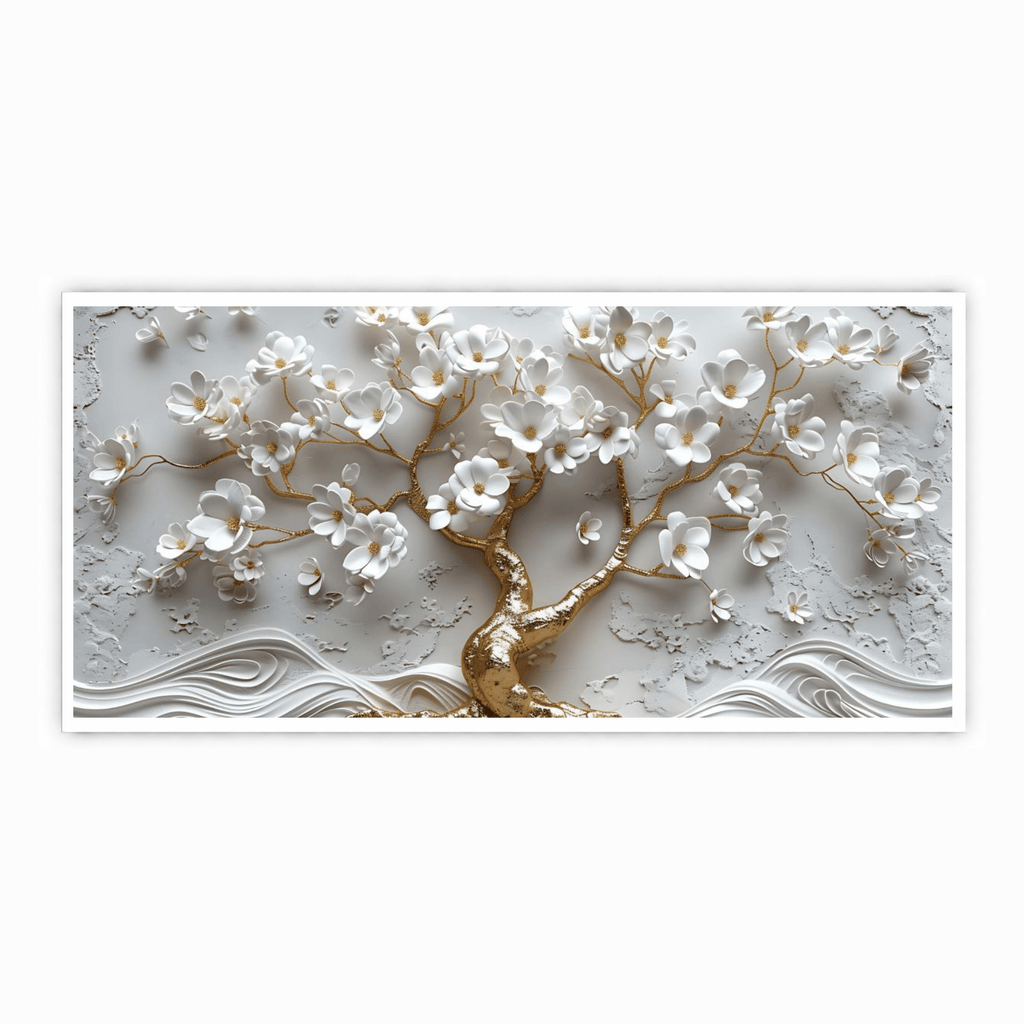 Tree like vintage snow shadow: Wall Paintings by Creative Decor