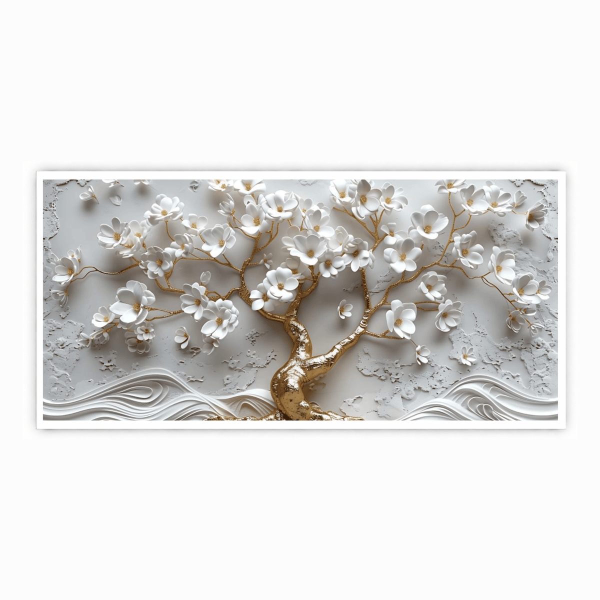 Tree like vintage snow shadow: Wall Paintings by Creative Decor