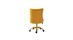 CreativeDecore Velvet Swen task chair /study chair /office chair   for  study  Room, office  , swivel Armchair  with Gold base