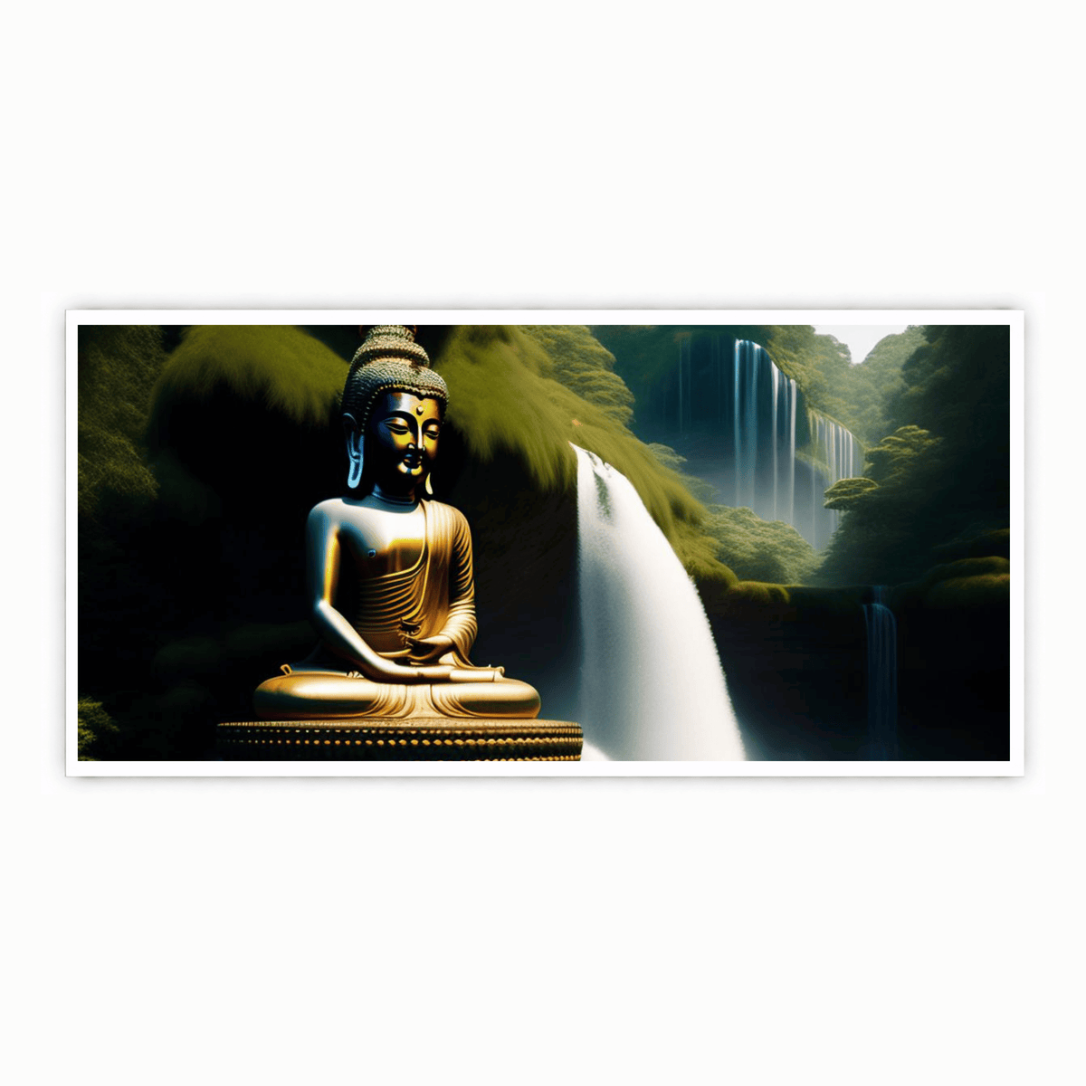 Lord Buddha: Wall Paintings by Creative Decor