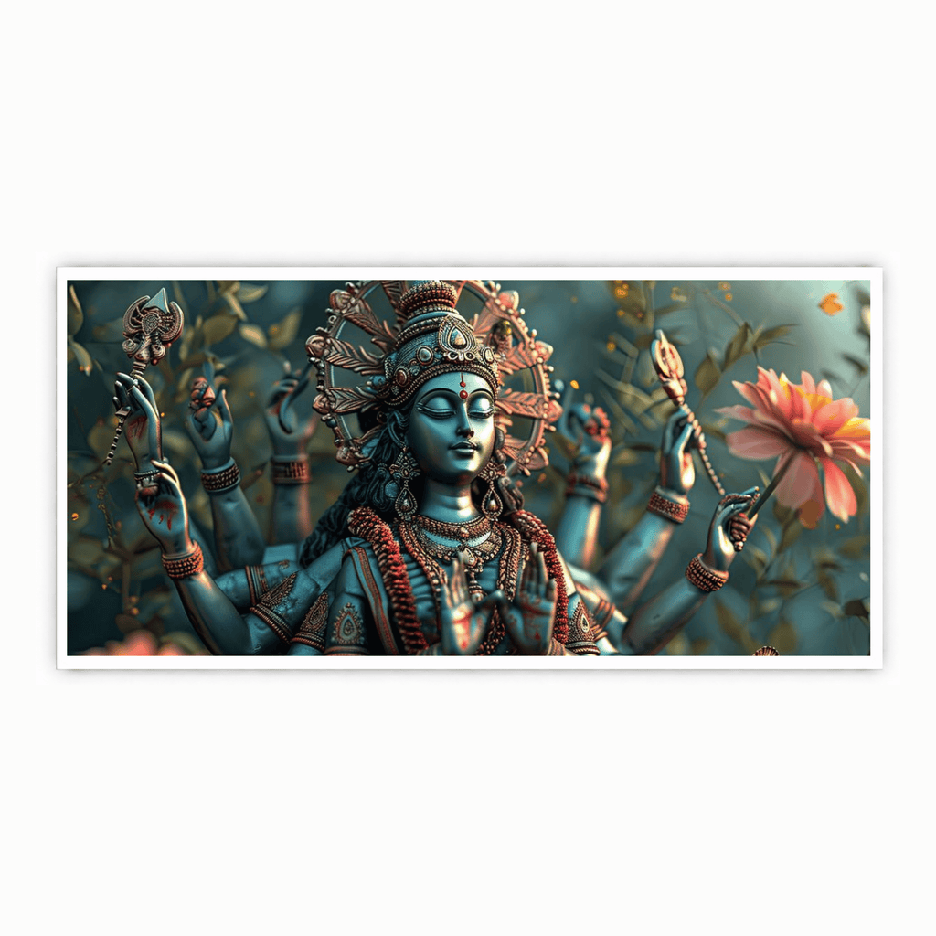 Durga Devi: Wall Paintings by Creative Decor