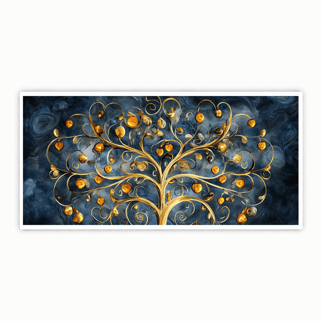 Old Fruits Tree Shape: Wall Paintings by Creative Decor