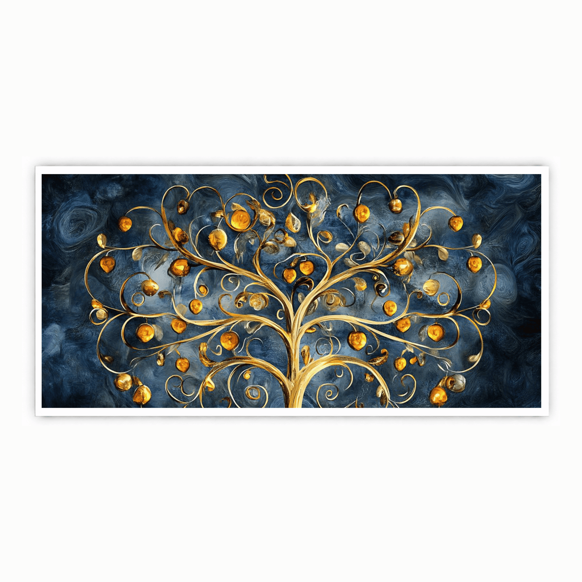 Old Fruits Tree Shape: Wall Paintings by Creative Decor