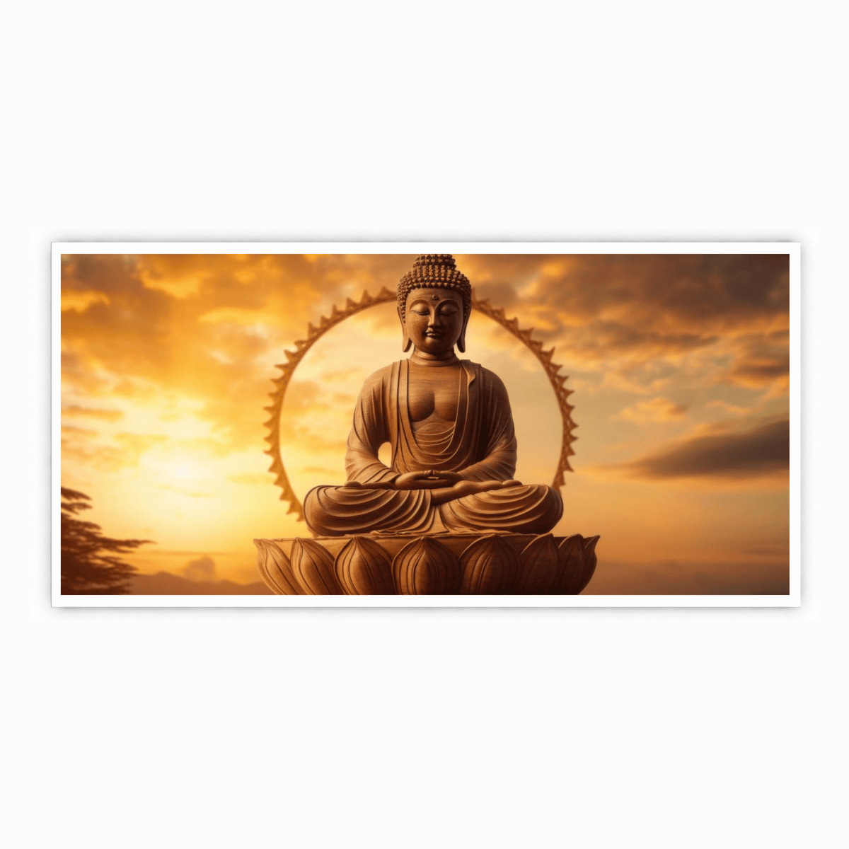 Lord Buddha: Wall Paintings by Creative Decor