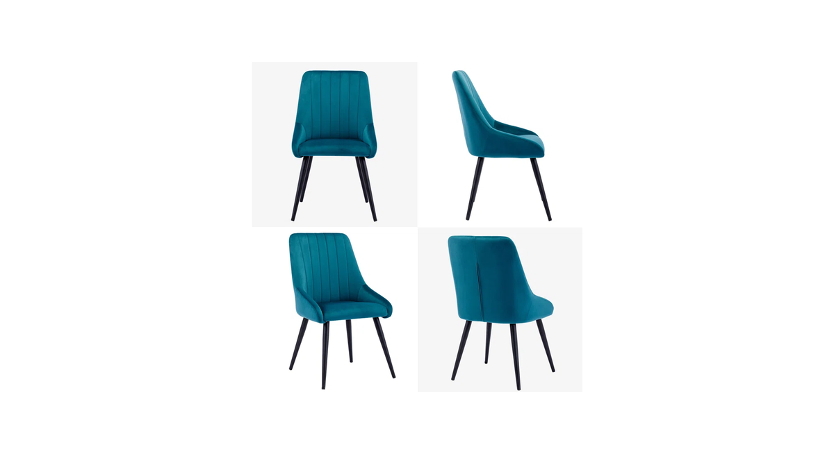 CreativeDecore Velvet Nico    Accent Chair/dining chair/café chair  for  Living Room, dining room ,restaurant  Armchair  with Gold Legs.