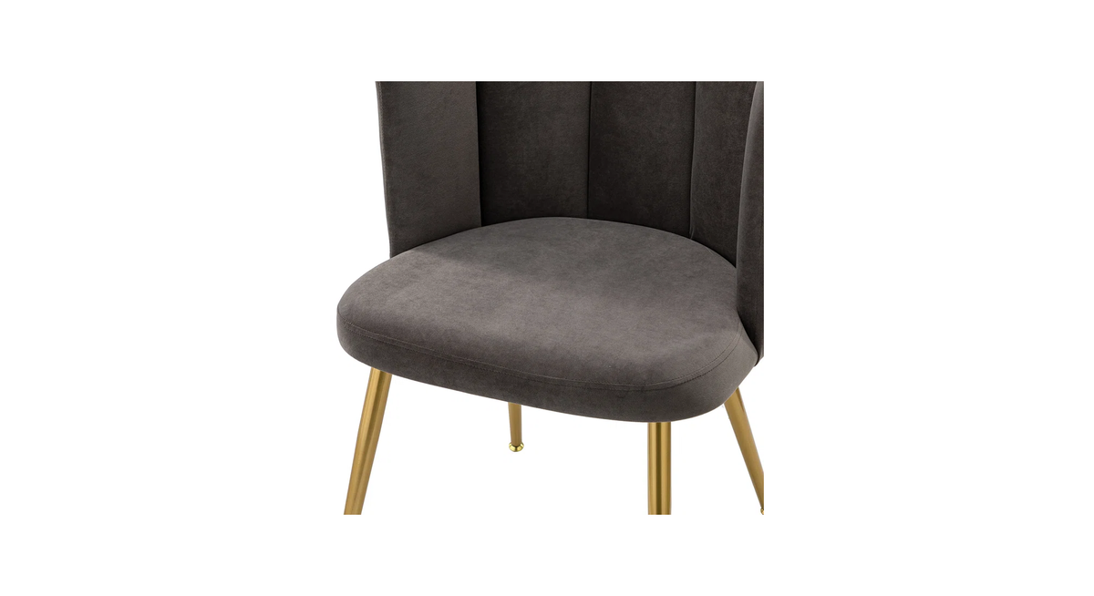 CreativeDecore Velvet marsillio   Accent Chair/dining chair/café chair/side chair   for  Living Room, dining room ,restaurant  Armchair  with Gold Legs.