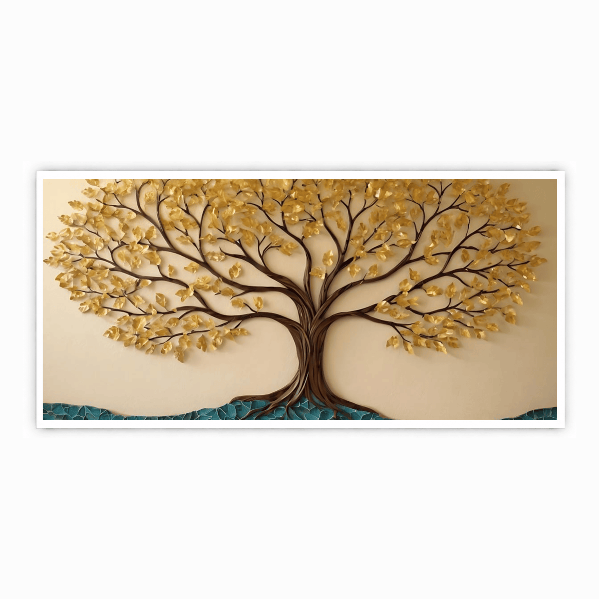 Vintage Tree in Water: Wall Paintings by Creative Decor