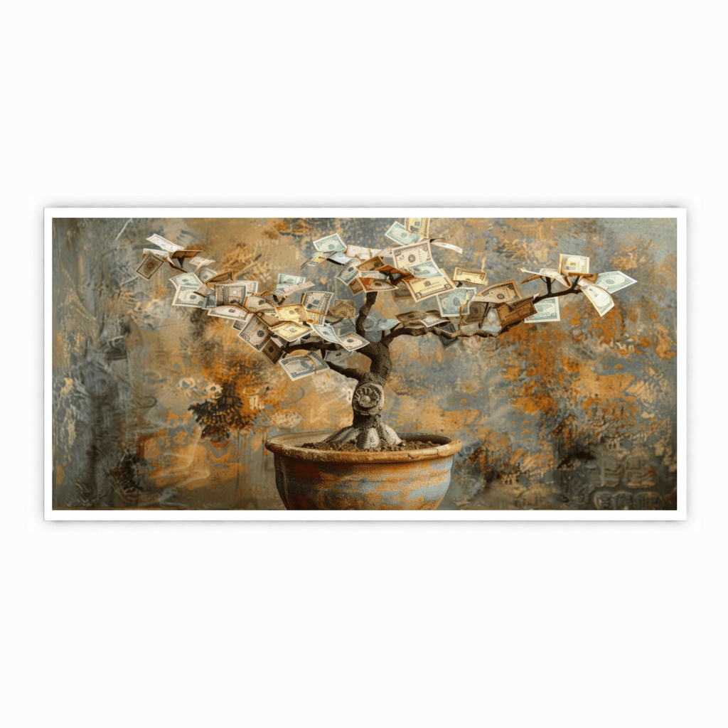 Money Plant Tree: Wall Paintings by Creative Decor