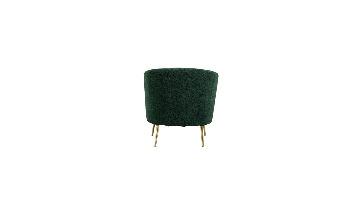 CreativeDecore Velvet Cititum Accent Chair/Lounge Chair for  Living Room, Bedroom, Armchair Sofa Chair with natural finish golden legs