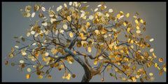 Tree with Gold Coin: Wall Paintings by Creative Decor