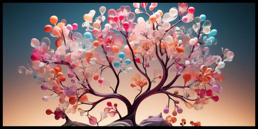 Tree With flower: Wall Paintings by Creative Decor