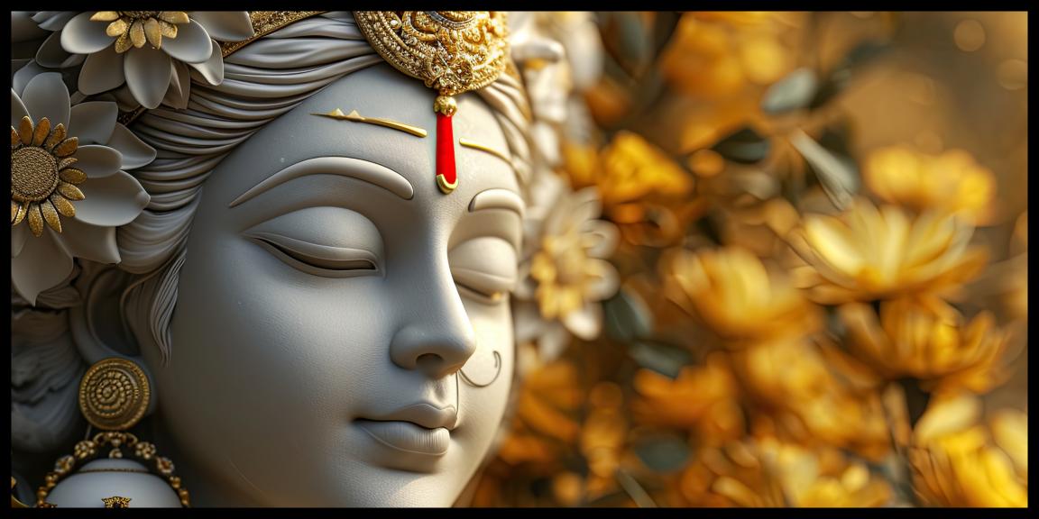 Krishna: Wall Paintings by Creative Decor
