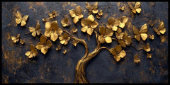 All gold In tree: Wall Paintings by Creative Decor