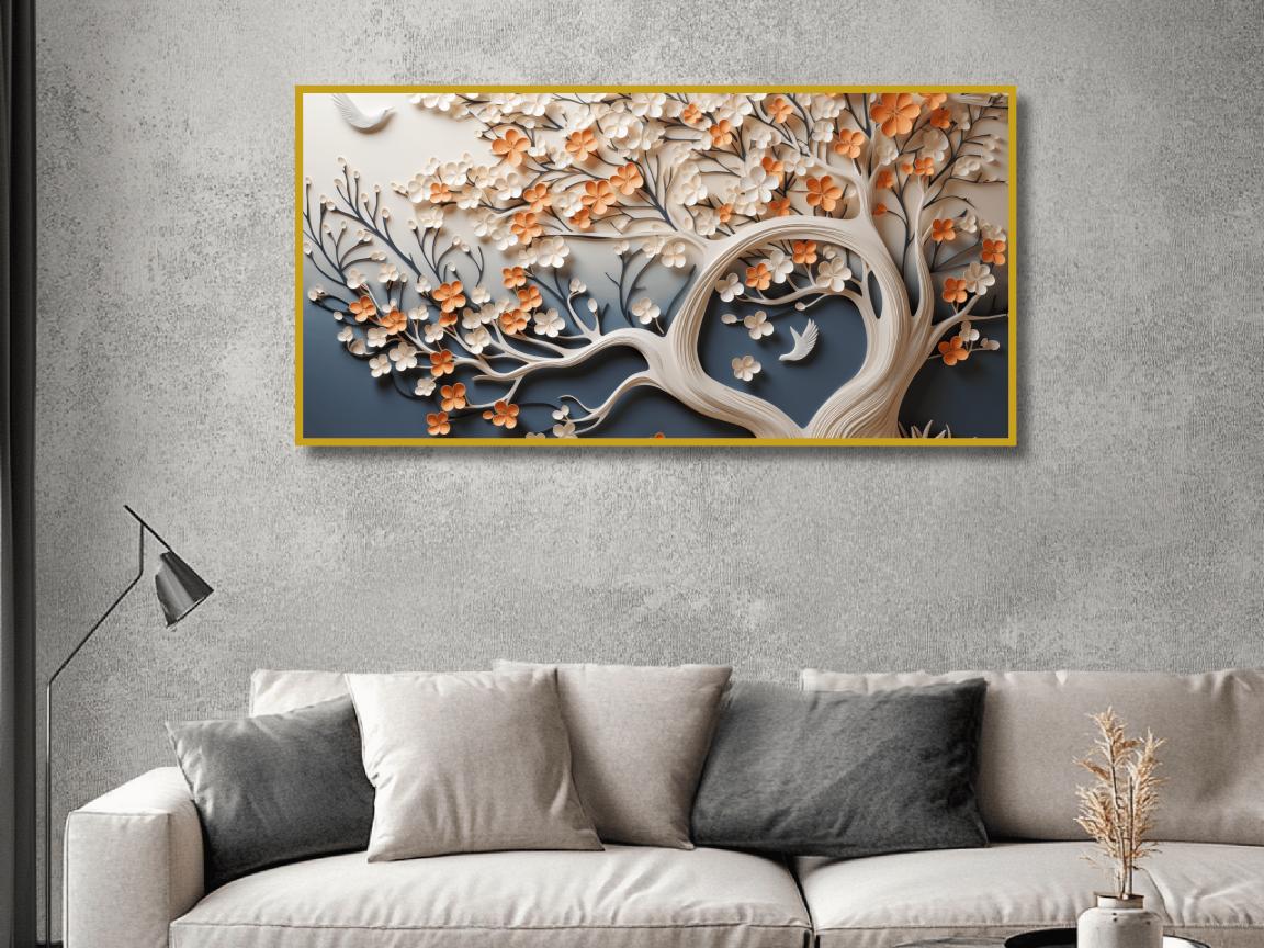 Designer tree in Paintings: Wall Paintings by Creative Decor