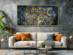 Old Fruits Tree Shape: Wall Paintings by Creative Decor