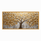 Gold Leaf tree: Wall Paintings by Creative Decor