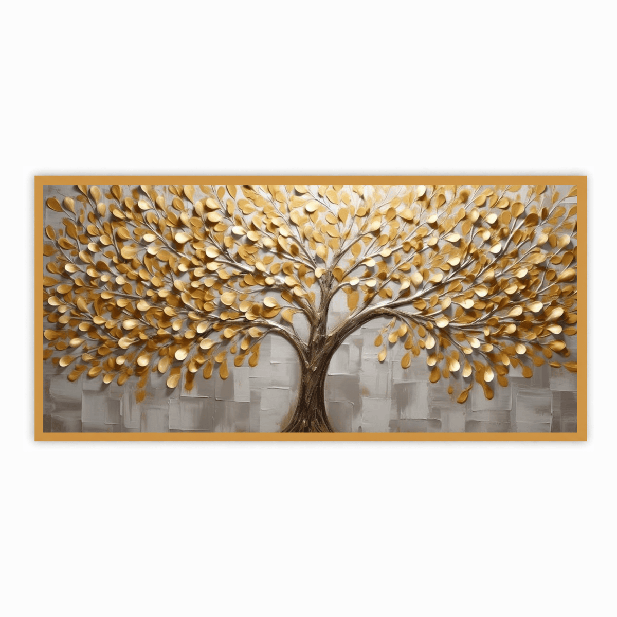 Gold Leaf tree: Wall Paintings by Creative Decor