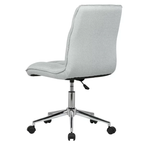 CreativeDecore Velvet Jollo task chair /study chair /office chair   for  study  Room, office  , swivel Armchair  with chrome base