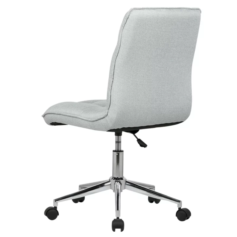 CreativeDecore Velvet Jollo task chair /study chair /office chair   for  study  Room, office  , swivel Armchair  with chrome base