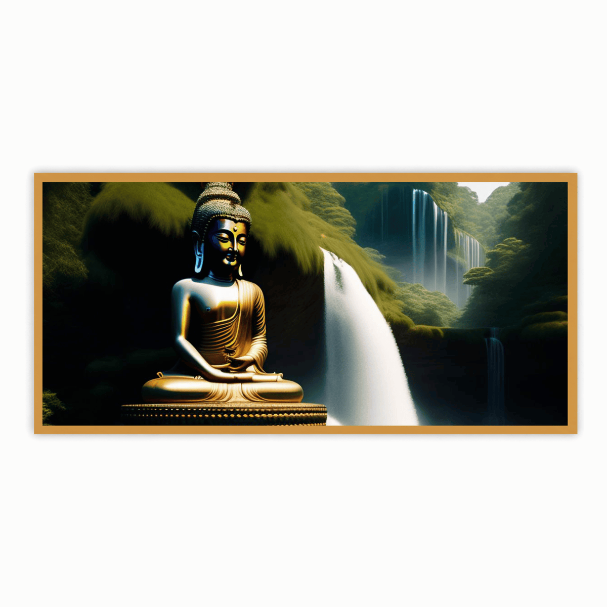 Lord Buddha: Wall Paintings by Creative Decor