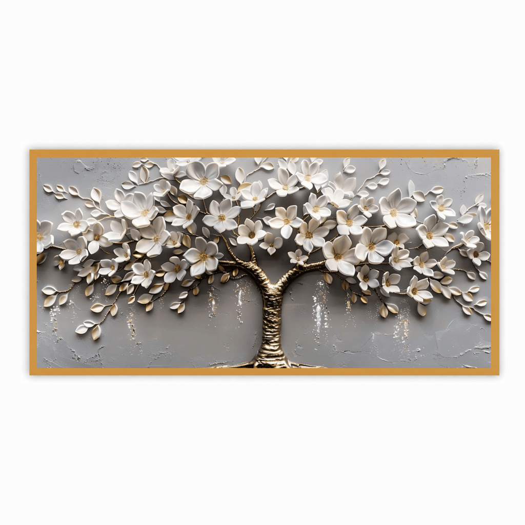 Tree With Vintage Pearls: Wall Paintings by Creative Decor