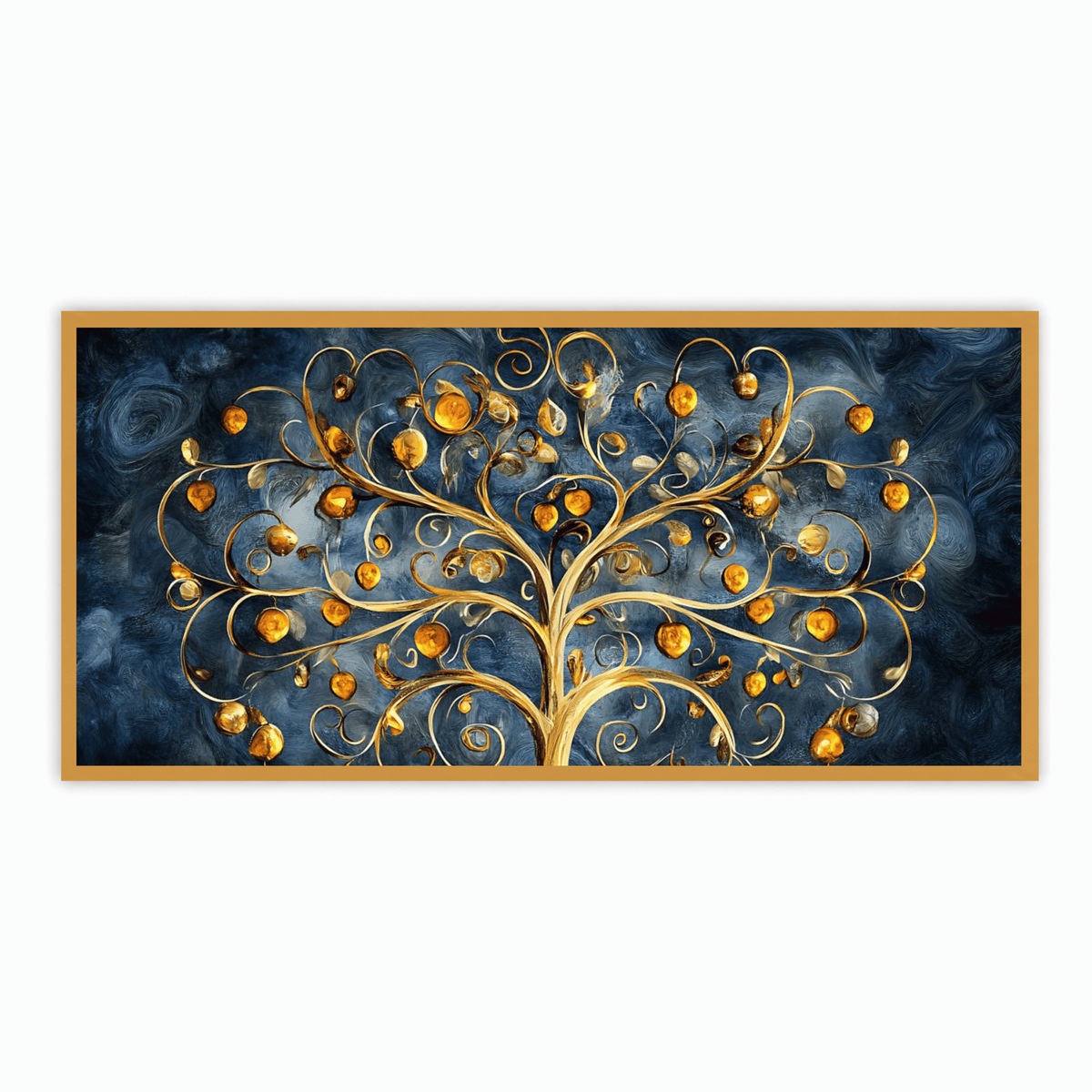 Old Fruits Tree Shape: Wall Paintings by Creative Decor