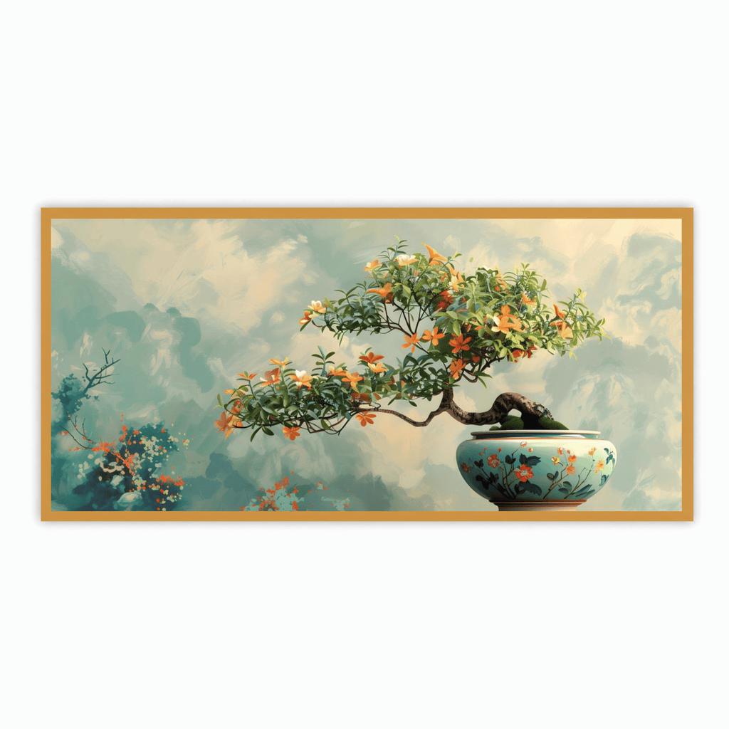 Abstract Figures With Tree: Wall Paintings by Creative Decor
