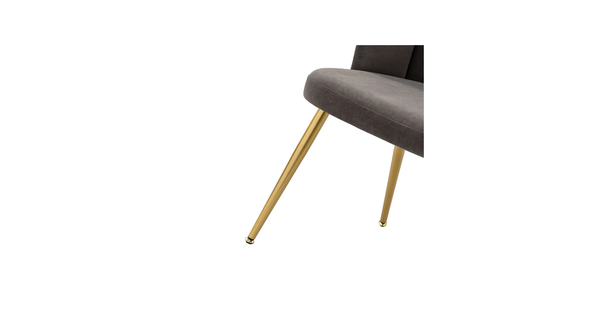 CreativeDecore Velvet marsillio   Accent Chair/dining chair/café chair/side chair   for  Living Room, dining room ,restaurant  Armchair  with Gold Legs.