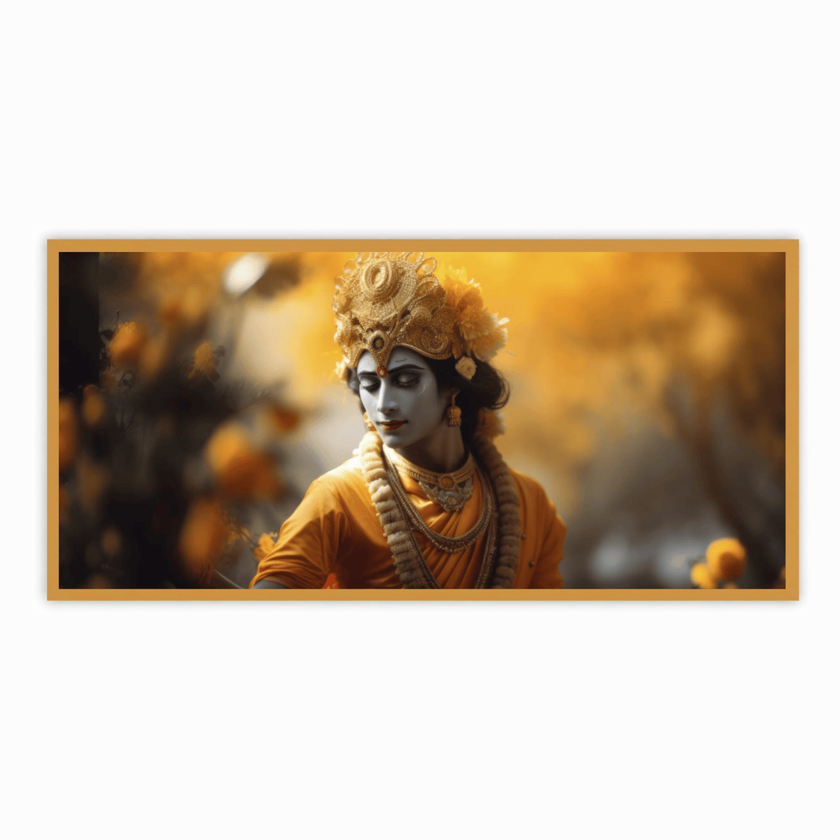 "Divine Krishna Ji Idol - Handcrafted Spiritual Home Decor"