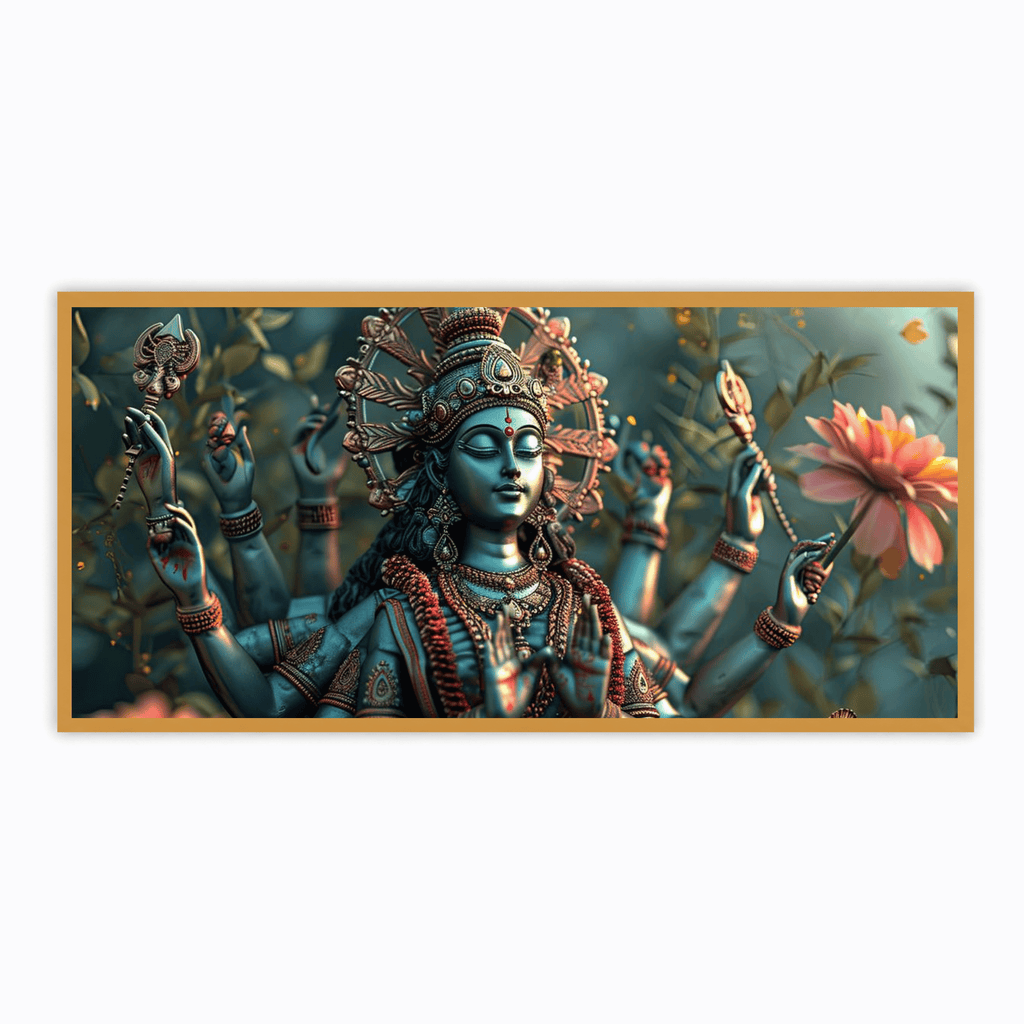 Durga Devi: Wall Paintings by Creative Decor