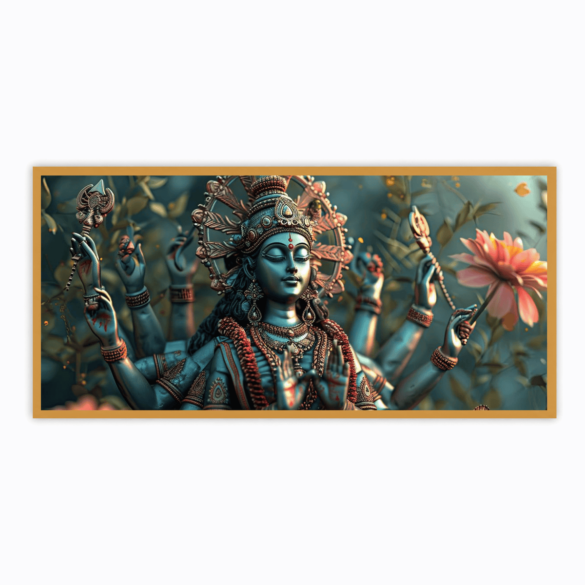 Durga Devi: Wall Paintings by Creative Decor
