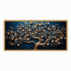 Gold Ruby tree: Wall Paintings by Creative Decor