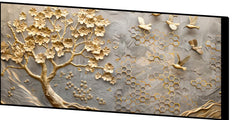 Tree With vintage Gold: Wall Paintings by Creative Decor