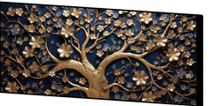 Tree with Gold touch: Wall Paintings by Creative Decor