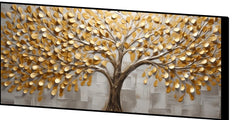 Gold Leaf tree: Wall Paintings by Creative Decor