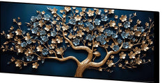 Gold Ruby tree: Wall Paintings by Creative Decor