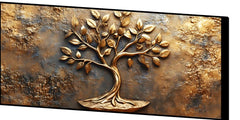 Old Vintage Gold Tree for Wealth: Wall Paintings by Creative Decor