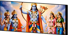 Lord Rama With bow: Wall Paintings by Creative Decor