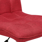 CreativeDecore Velvet Jollo task chair /study chair /office chair   for  study  Room, office  , swivel Armchair  with chrome base