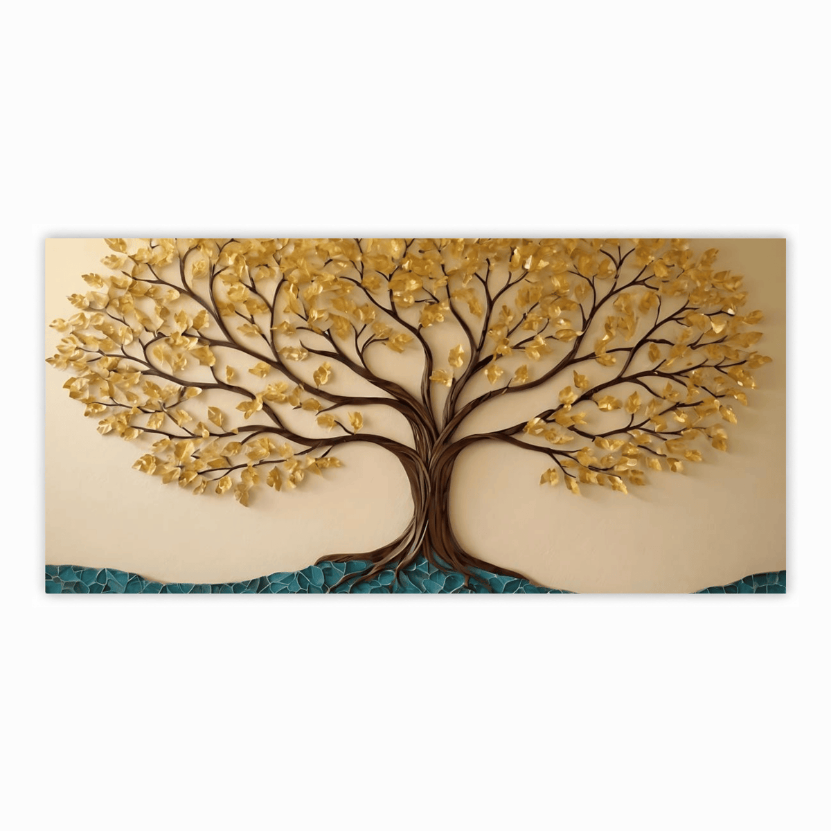 Vintage Tree in Water: Wall Paintings by Creative Decor