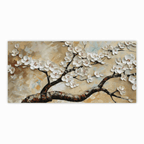 Tree with White Flower: Wall Paintings by Creative Decor