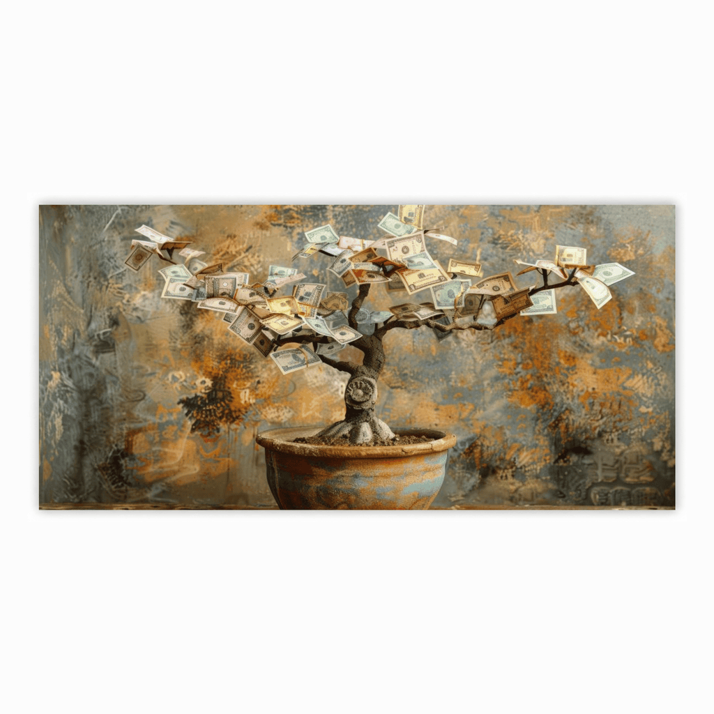 Money Plant Tree: Wall Paintings by Creative Decor
