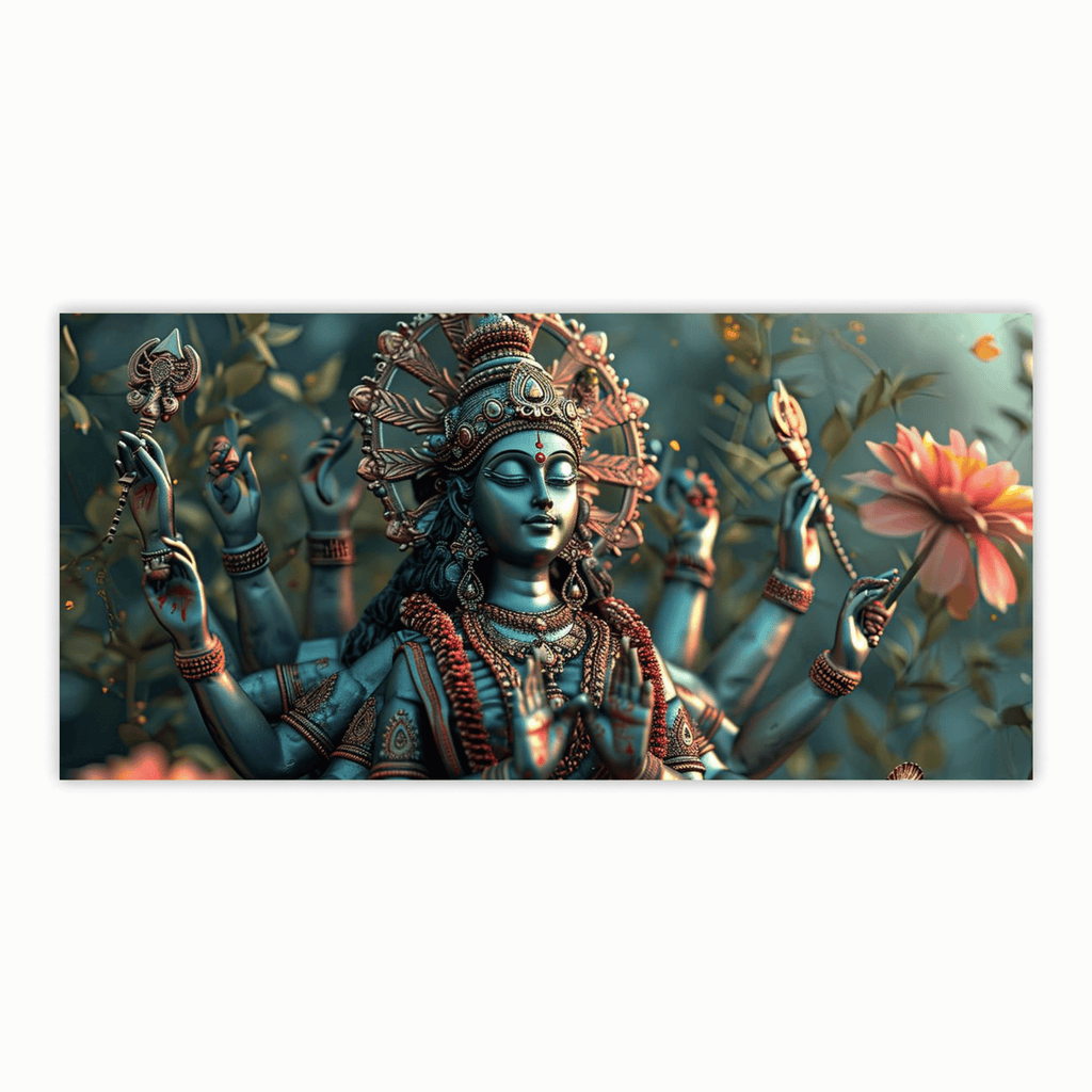 Durga Devi: Wall Paintings by Creative Decor